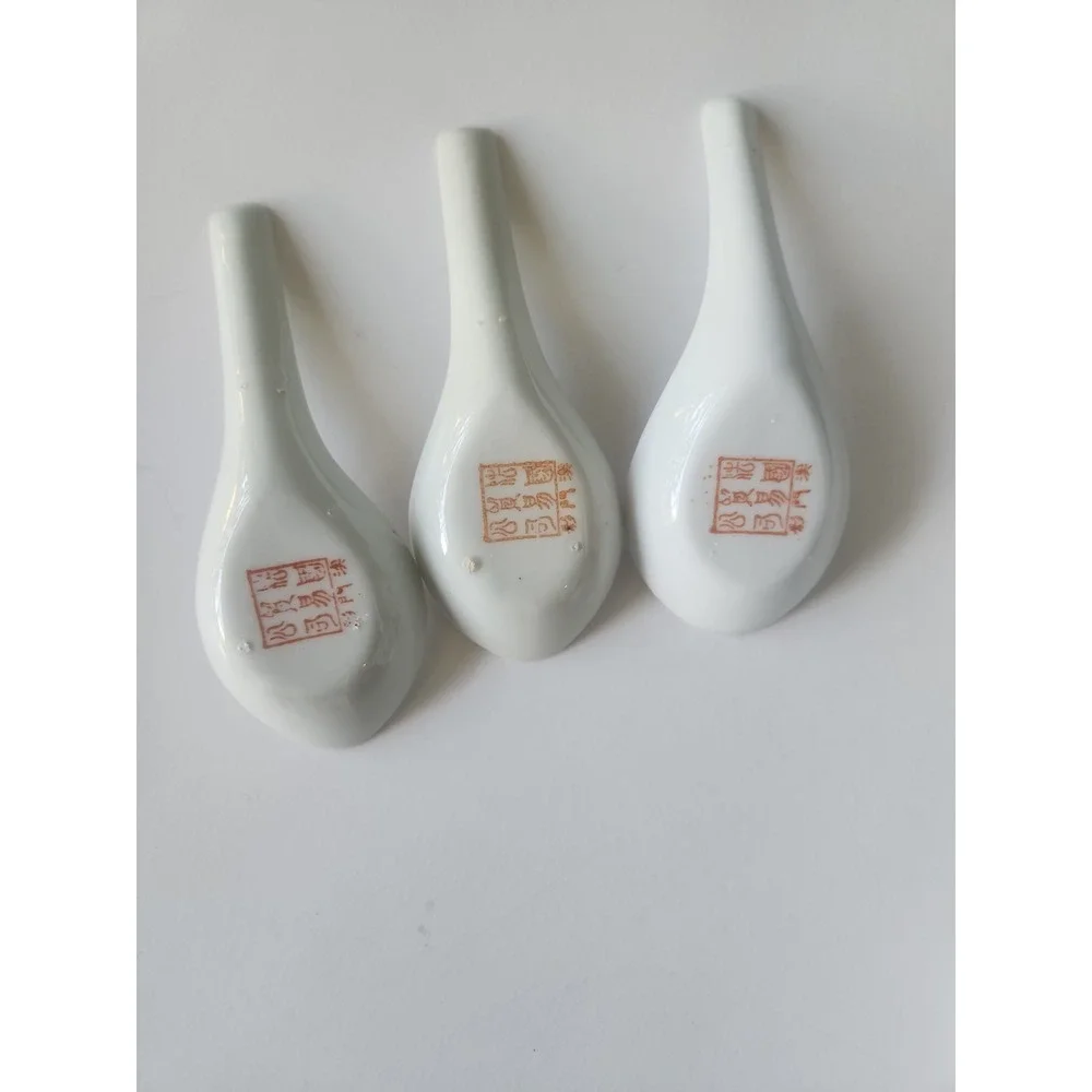 Vintage Set Of 4 Tatung Porcelain Rice Soup Bowl Red Lantern Theme